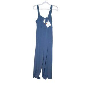 Madewell Navy Womens Jumpsuit Size‎ 4 NWT